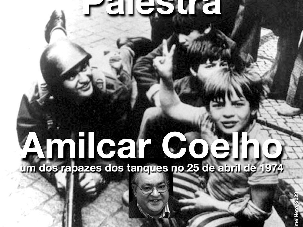 50×25/04—Palestra de Amilcar Coelho, um dos rapazes dos tanques no 25 de abril de&nbsp;1974